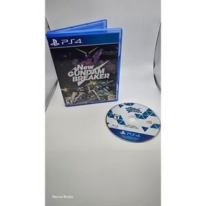 New Gundam Breaker (Sony PlayStation 4,‎ PS4, 2018) Game and Case Tested Working
